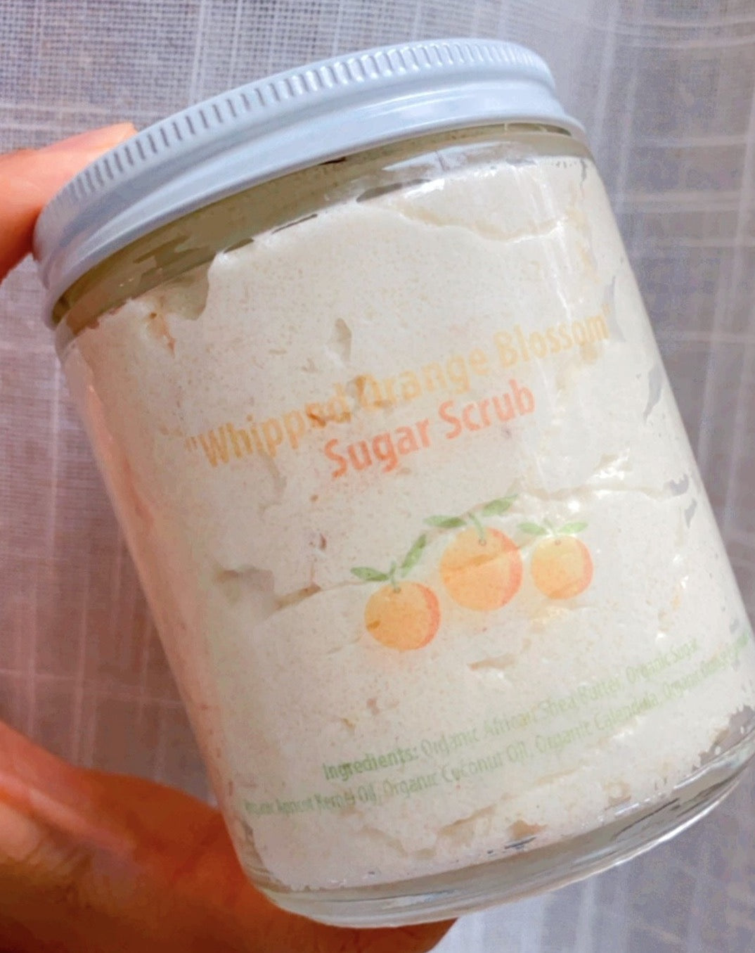 "Whipped Orange Blossom" Sugar Scrub