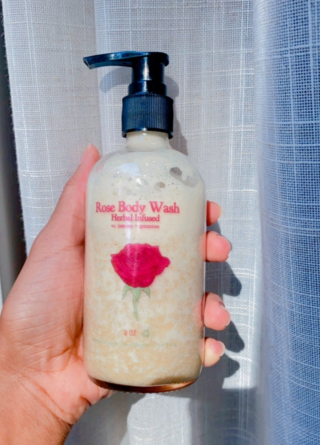 Rose Body Wash - Herbal Infused