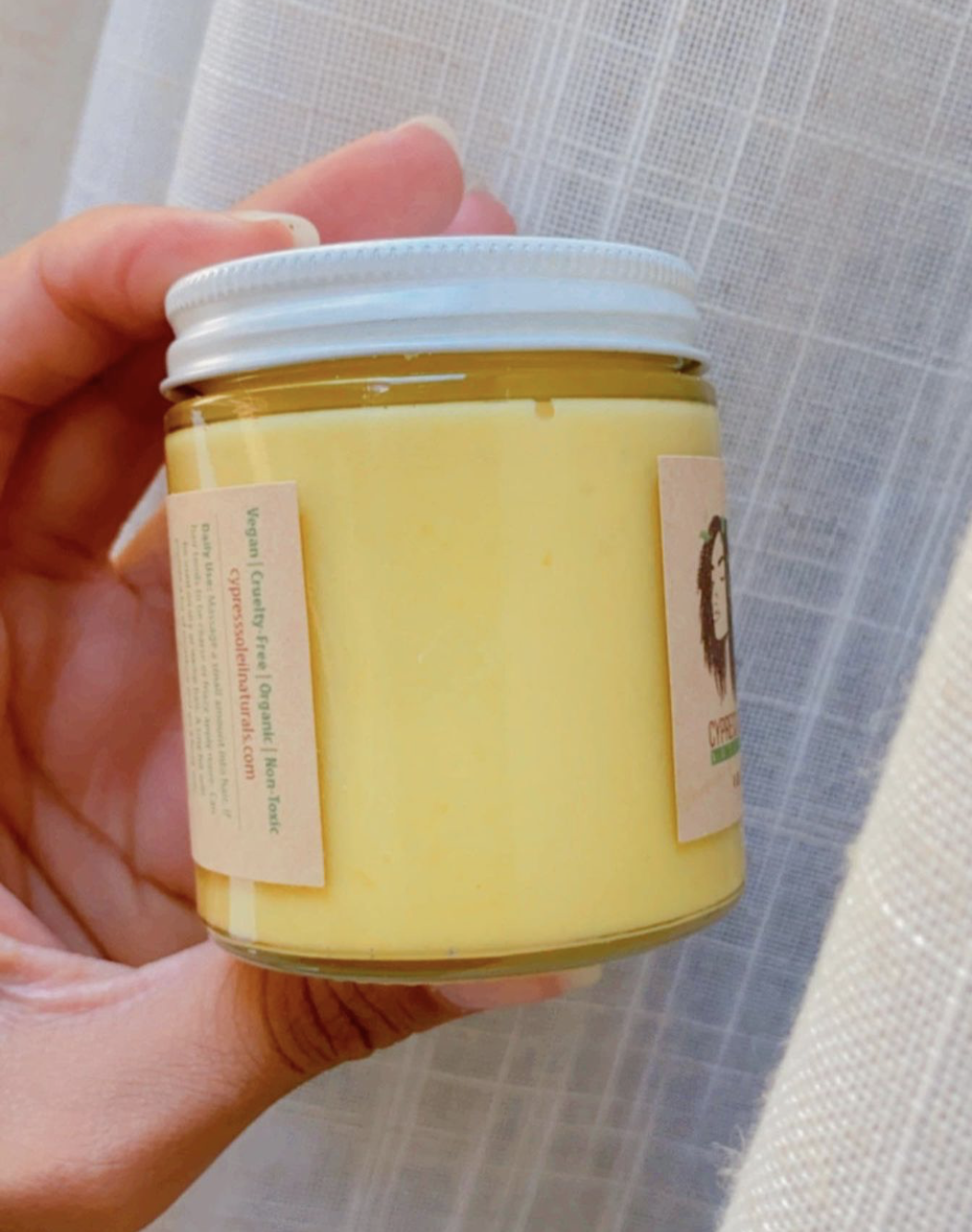 "Whipped Jasmine-Shea" Herbal Infused Hair Butter