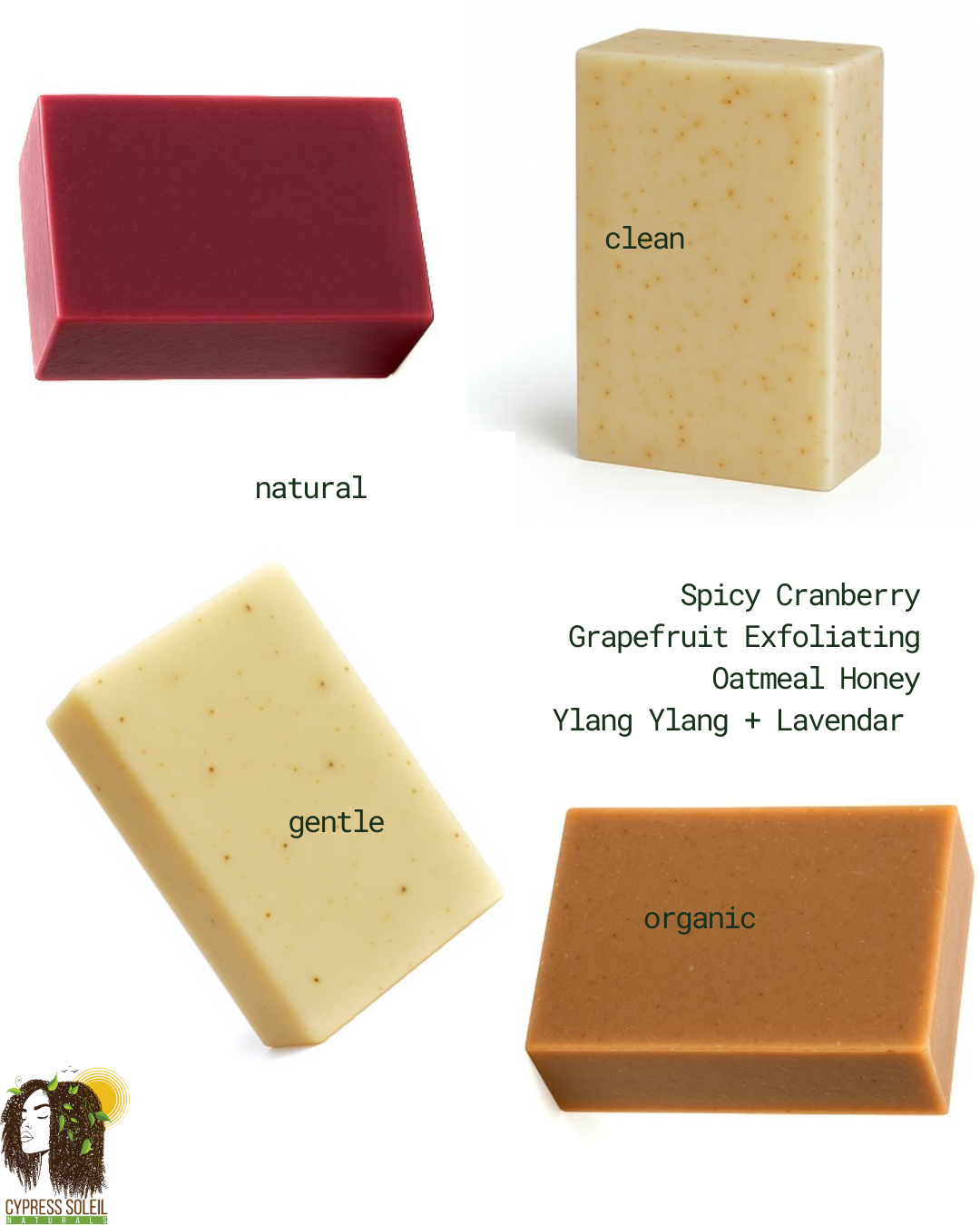 NEW SOAP BARS