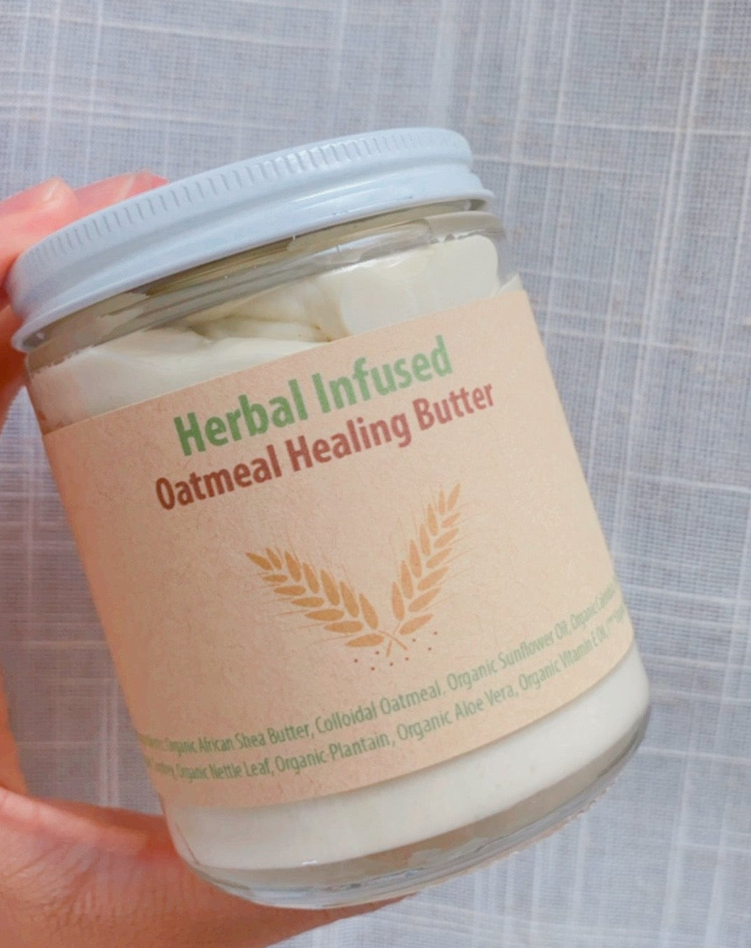Herbal Infused Oatmeal Healing Butter