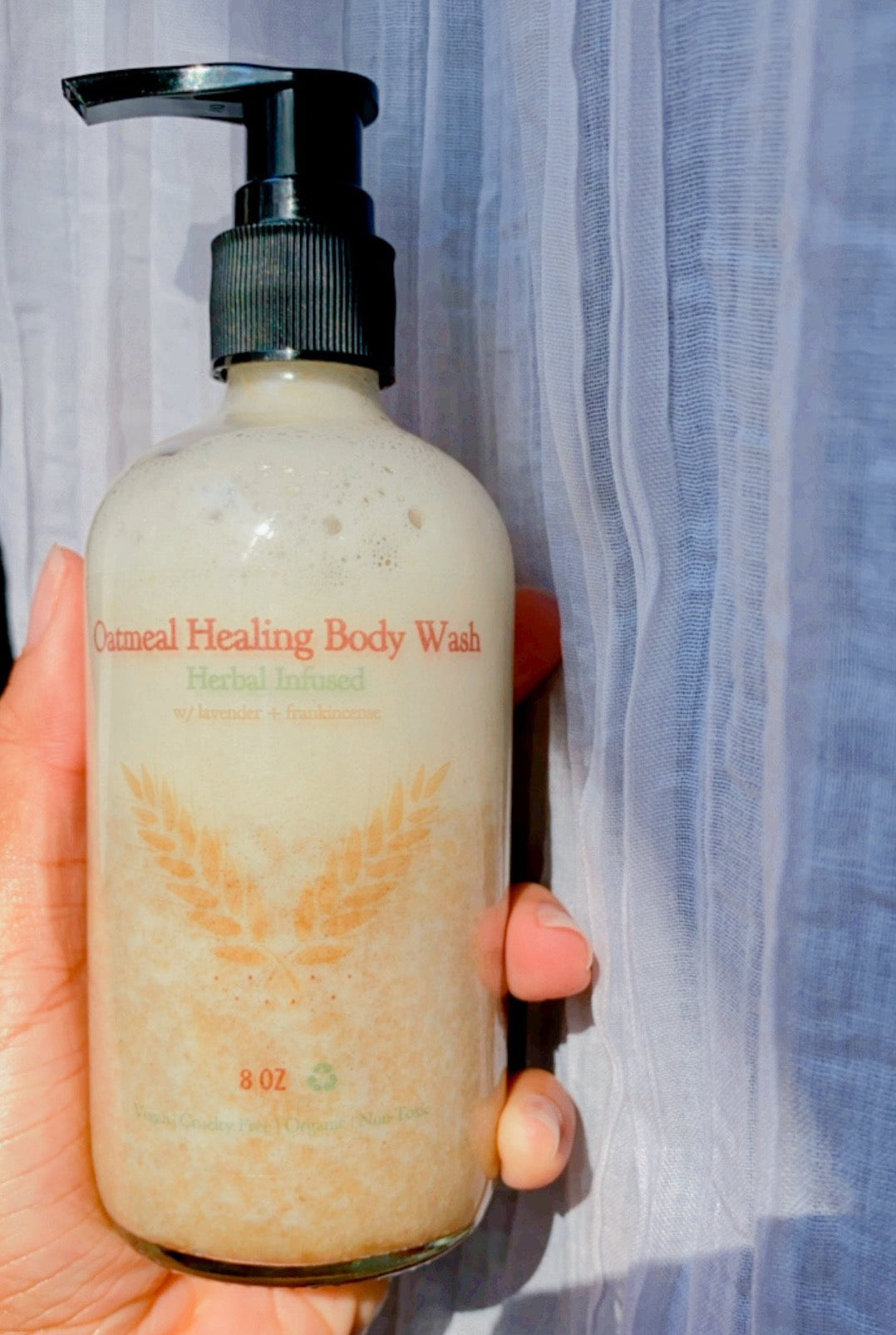 Oatmeal Healing Body Wash - Herbal Infused