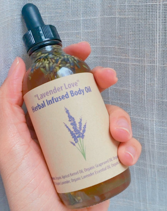 "Lavender Love" Herbal Infused Body Oil