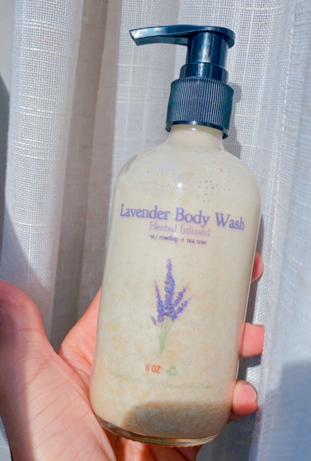 Lavender Body Wash - Herbal Infused