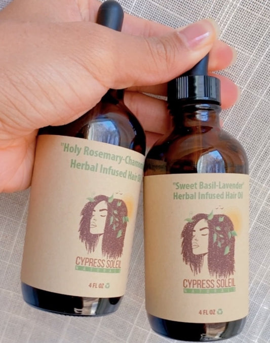 "Dynamic Duo" - Herbal Infused Hair Oil Bundle