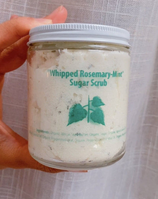 "Whipped Rosemary-Mint" Sugar Scrub