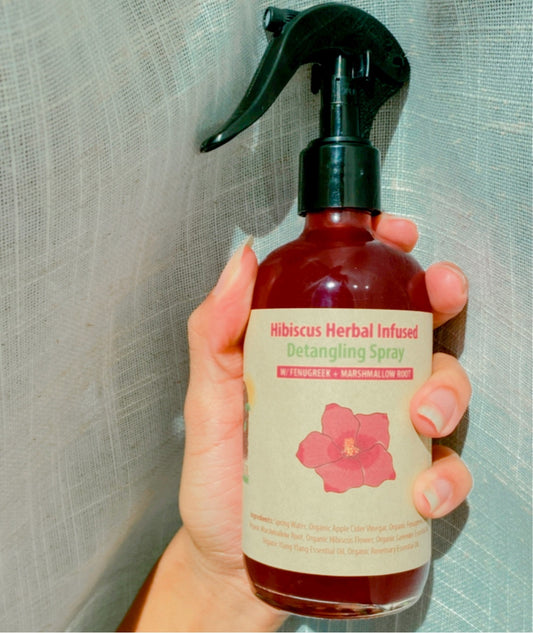 Hibiscus Herbal Infused Detangling Spray