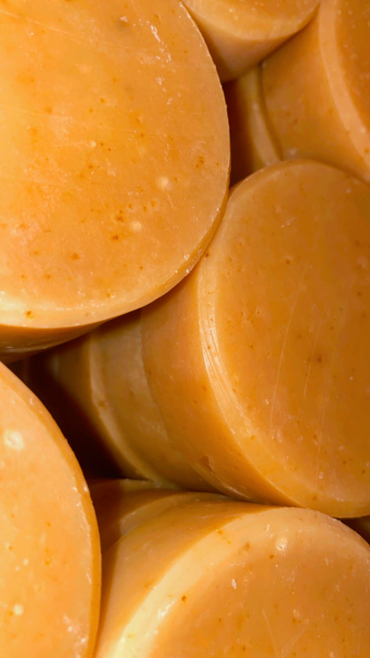 “Turmeric-Ginger” Herbal Infused Soap Bars
