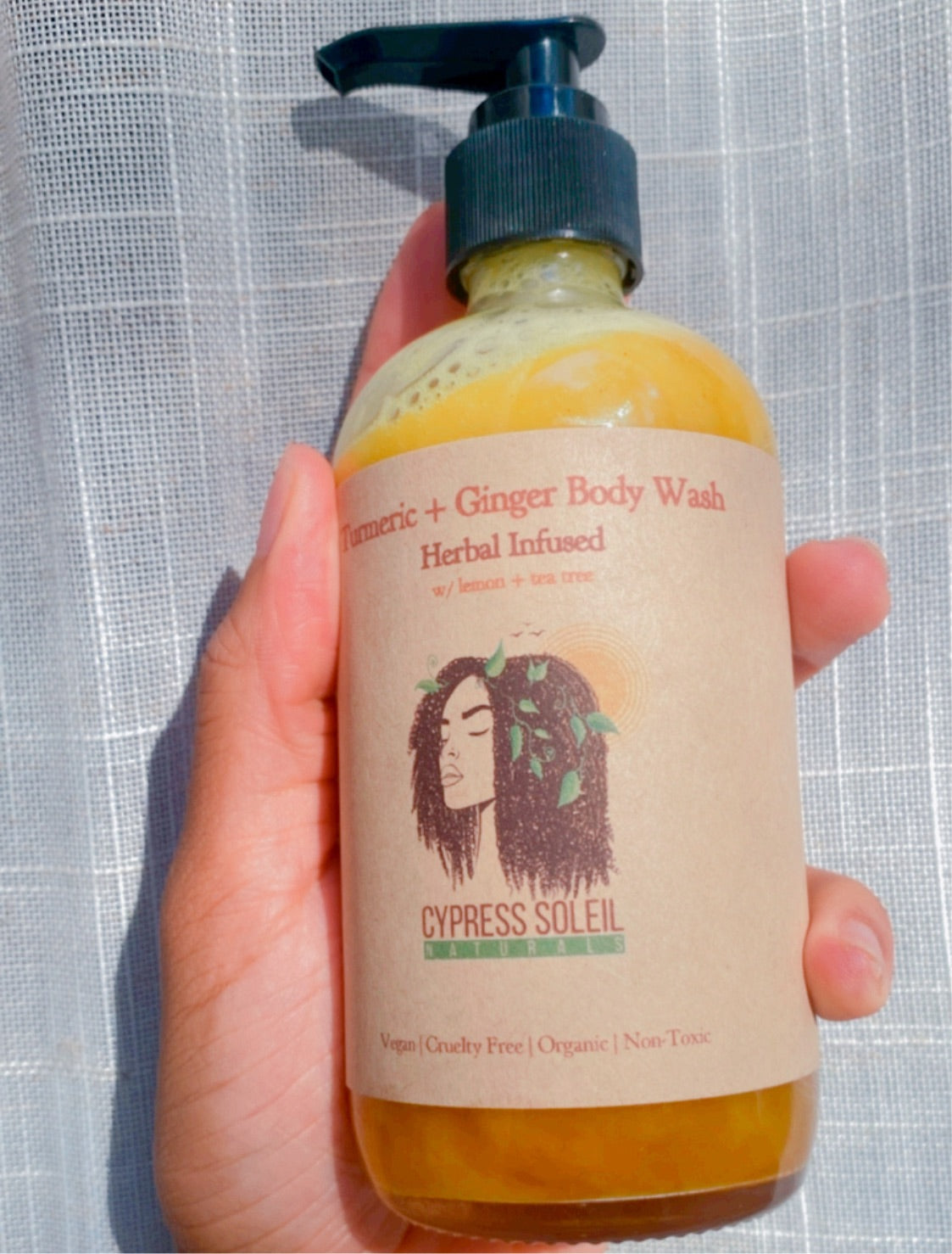 Turmeric + Ginger Body Wash - Herbal Infused