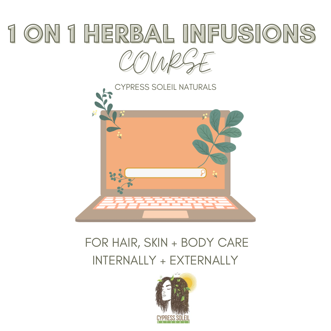 1 on 1 Online Herbal Infusions Course