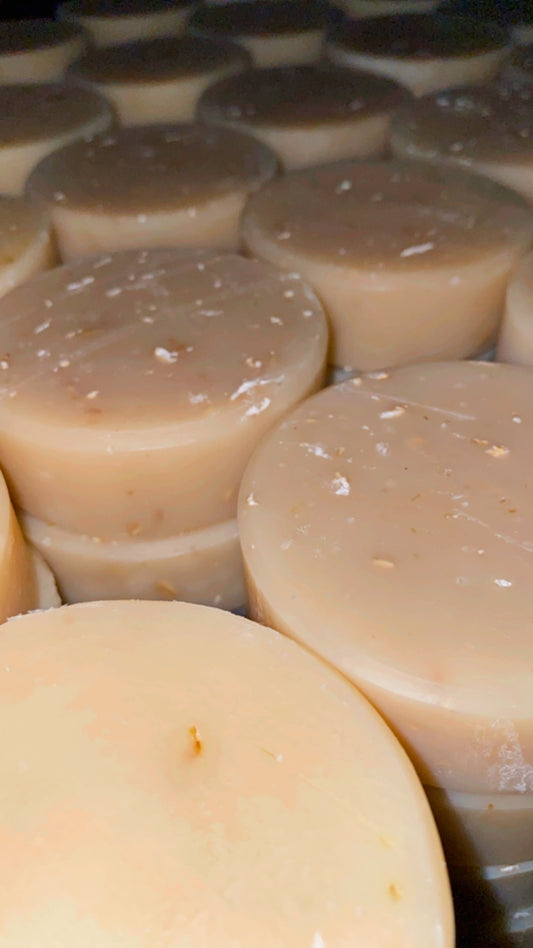 “Oatmeal Healing” Herbal Infused Soap Bars